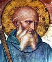 Benedict of Nursia, Monastic, c. 543